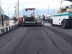 Komitmen Tuntaskan Amanah, Sejumlah Ruas Jalan di Ternate Mulai Diperbaiki